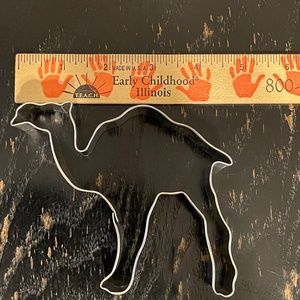 WILLIAMS SONOMA ANIMAL COOKIE CUTTERS | TEN (10) ZOO ANIMALS | TIN-PLATED STEEL